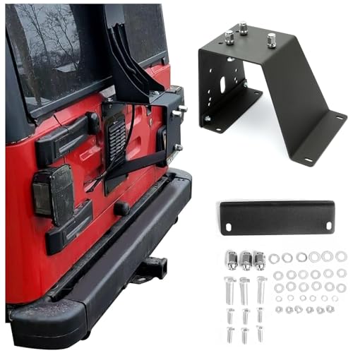 Heavy Duty Spare Tire Carrier Mount for Wranglers