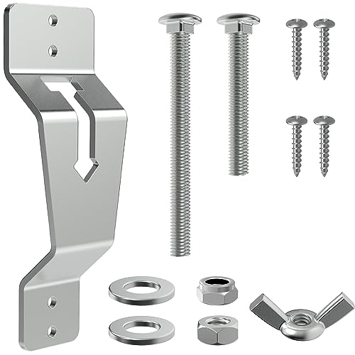 Wall Mount Spare Tire Carrier for Enclosed Trailers