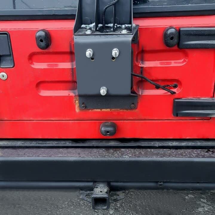 Heavy Duty Spare Tire Carrier Mount for Wranglers