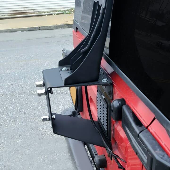 Heavy Duty Spare Tire Carrier Mount for Wranglers