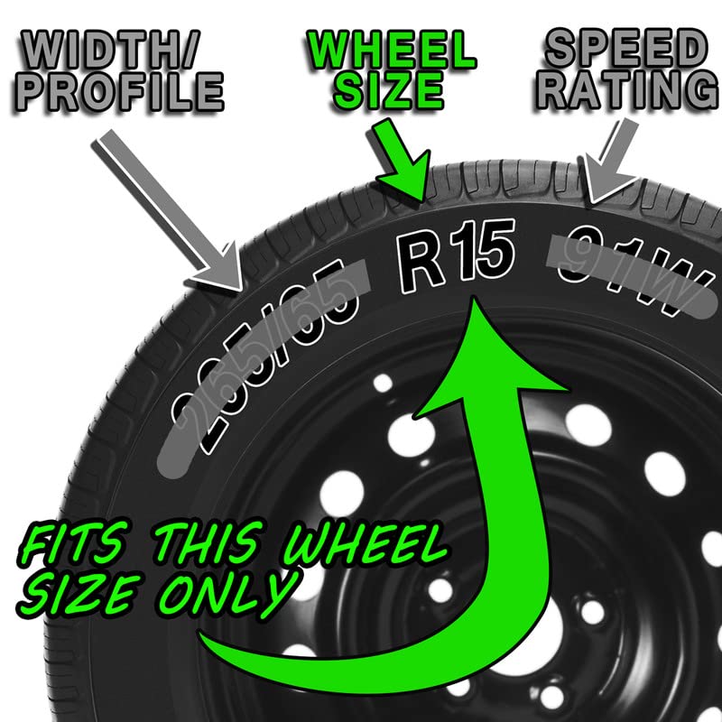 15" Silver ABS Hubcap Wheelcovers Set for Toyota Camry