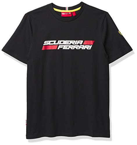 Men's Formula 1 Scuderia Ferrari Team T-Shirt, Black