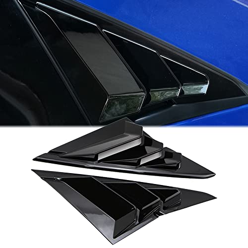 Honda Civic Type R Rear Side Window Louvers