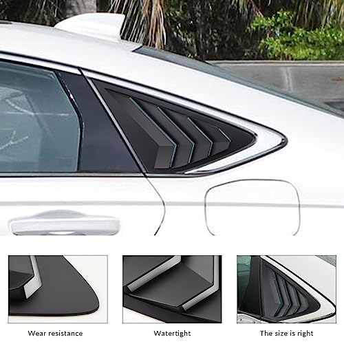 Sport Style Rear Side Window Louvers for Honda Accord