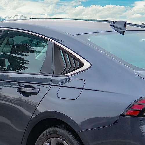 Sport Style Rear Side Window Louvers for Honda Accord