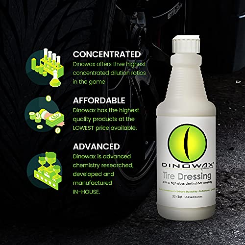 Dinowax - Tire Dressing & Vinyl Care, 32 Oz