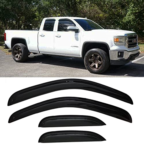 Chevy Silverado & GMC Sierra Side Window Visors