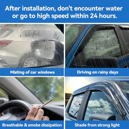 Toyota Sienna Window Visors - Rain Guards & Sun Shades