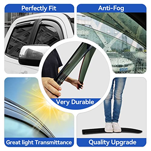 Honda Civic Window Rain Guards Shield - Coupe
