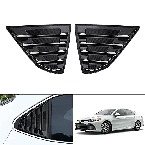 Toyota Camry Rear Window Louvers - Carbon Fiber