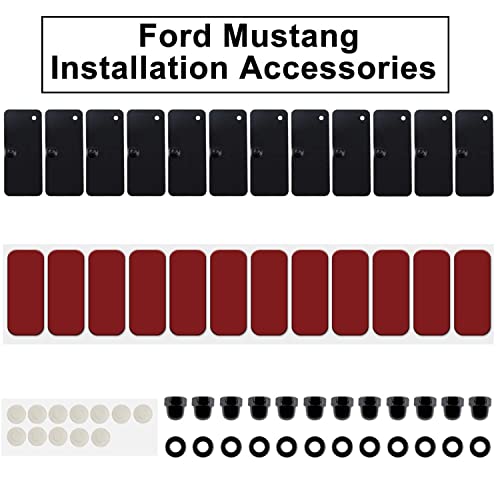 E-cowlboy Rear Window Louvers Hardware Kit for Mustang