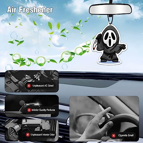 Horror Movie Car Air Fresheners Set with 8 Characters