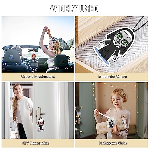 Horror Movie Car Air Fresheners Set with 8 Characters