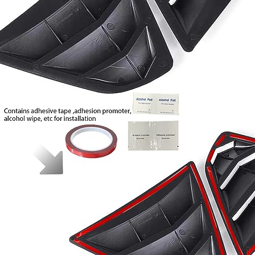 Kia K5 Optima 2016-2020 Carbon Fiber Side Louvers