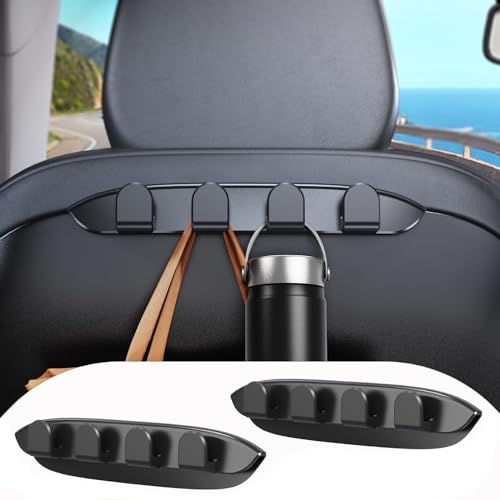 Tesla Model Y Model 3 Car Seat Hooks Organizer