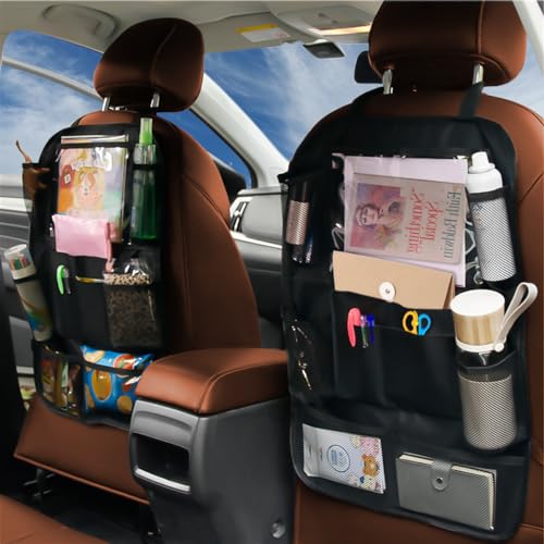 Osilly Car Seat Organizer with Tablet Holder & Pockets