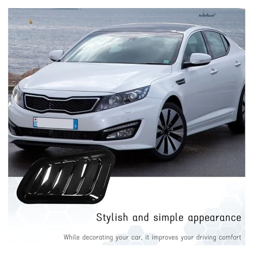 2PCS Car Hood Air Vent Cover, Universal Automotive Bonnet Air Vents