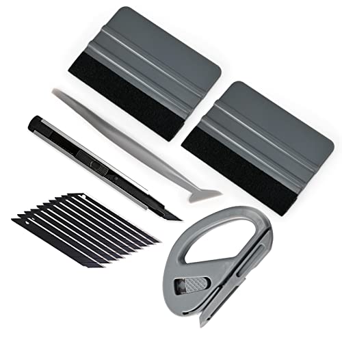 Car Vinyl Wrap Tool Kit with Utility Knife & Cutter