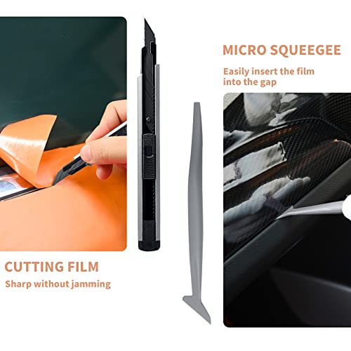 Car Vinyl Wrap Tool Kit with Utility Knife & Cutter