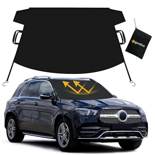 Extra Large Windshield Cover, Premium Oxford Material