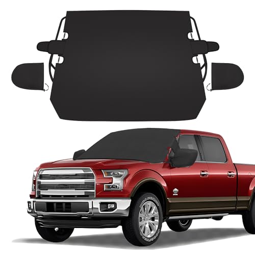 All Seasons Car Windshield Snow Cover with Mirror Covers