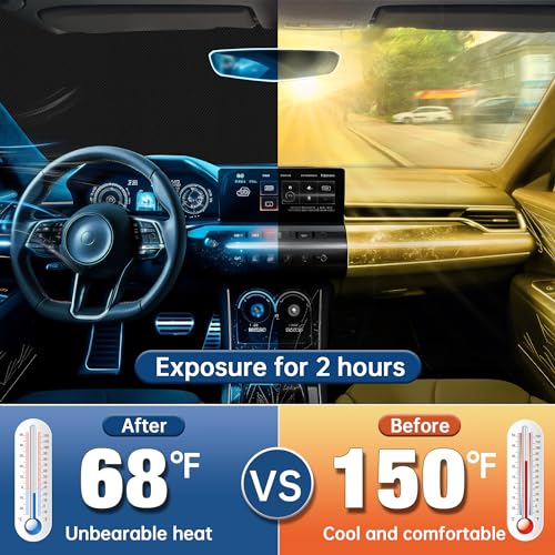 Extra Large Windshield Cover, Premium Oxford Material