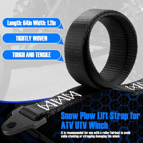 64" Heavy Duty Plow Strap for ATV UTV