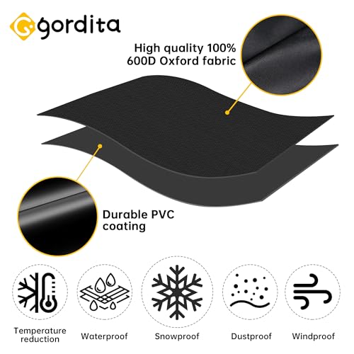 Extra Large Windshield Cover, Premium Oxford Material