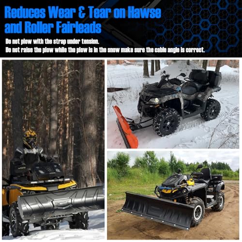 64" Heavy Duty Plow Strap for ATV UTV