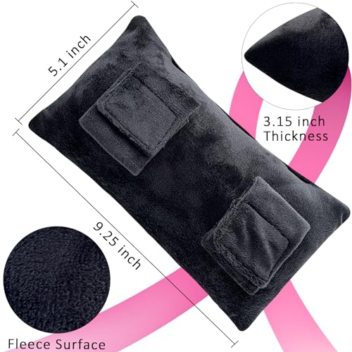 Mastectomy Recovery Support Seat Belt Pillow - Black