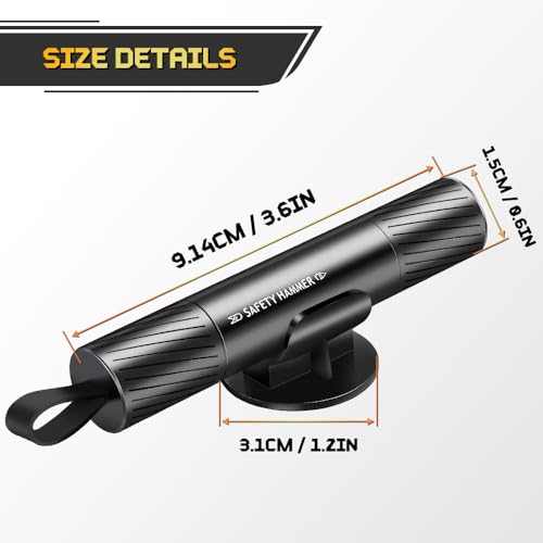 Car Safety Hammer Seatbelt Cutter for Men and Women