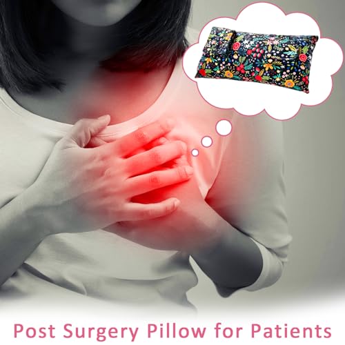 Mastectomy Recovery Support Seat Belt Pillow - Black