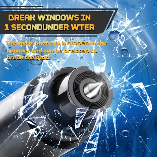 Car Safety Hammer Seatbelt Cutter for Men and Women