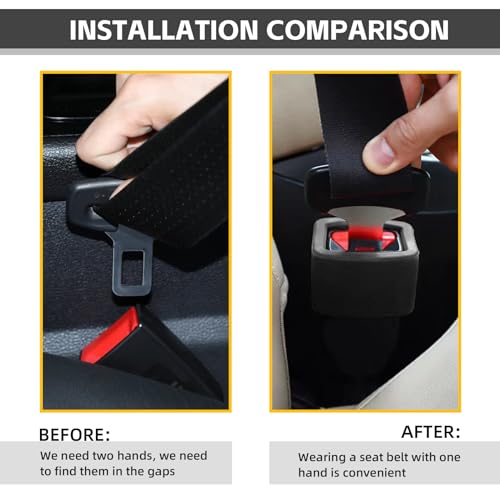 Silicone Seat Belt Buckle Holder for Car Accessory