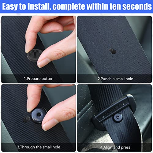 Universal Fit Seatbelt Stopper Kit - Prevent Sliding