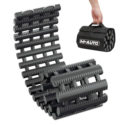 Snow Tire Traction Mats for Car in Mud/Ice/Snow
