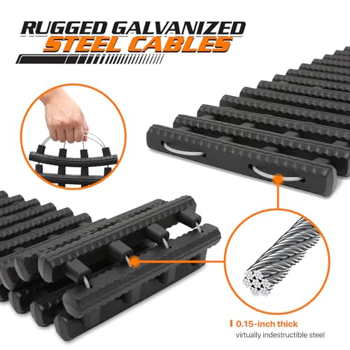 Snow Tire Traction Mats for Car in Mud/Ice/Snow