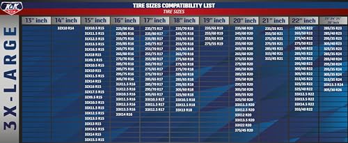 K&K Automotive Snow Socks - Ultimate Grip for Tires