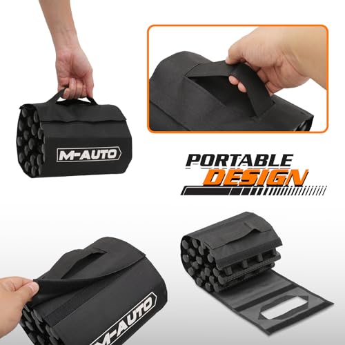 Snow Tire Traction Mats for Car in Mud/Ice/Snow