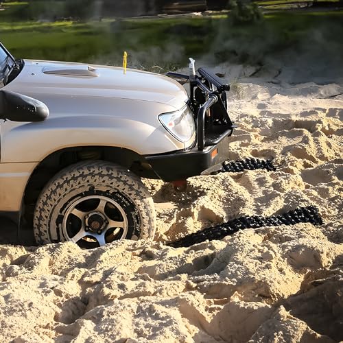 Snow Tire Traction Mats for Car in Mud/Ice/Snow