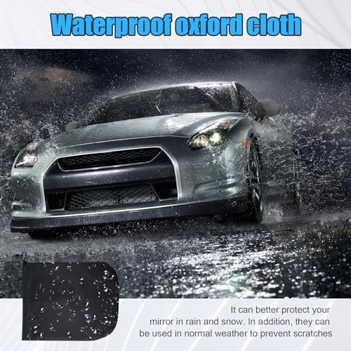 Universal 4PCS Waterproof Car Side Mirror Snow Cover