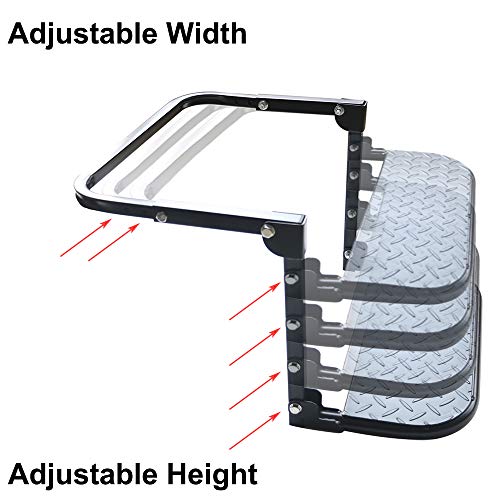 Universal Tire Step for Trucks/SUV, Adjustable Size