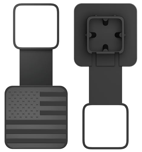 American Flag Metal Trailer Hitch Cover for 2" Receivers
