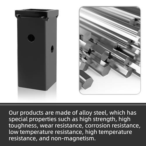 Trailer Hitch Adapter Reducer Sleeves Set, 3-2-1/2-Inch