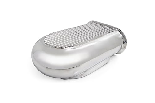 4-Barrel Hood Scoop, Hilborn Style, Finned Design