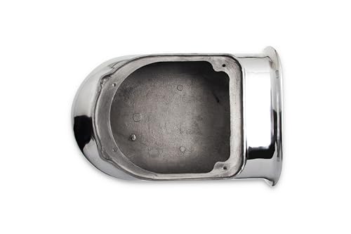 4-Barrel Hood Scoop, Hilborn Style, Finned Design