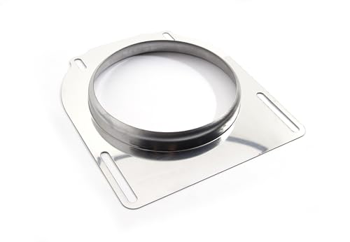 4-Barrel Hood Scoop, Hilborn Style, Finned Design