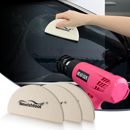 Wool Felt Squeegee Set for Car Window Tint