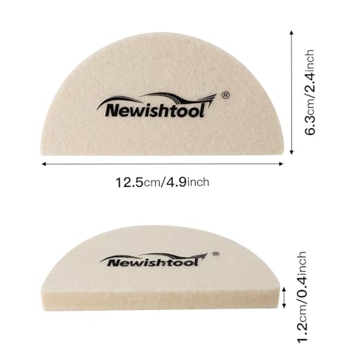 Wool Felt Squeegee Set for Car Window Tint