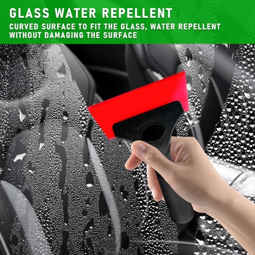 Professional Car Window Tint Kit with Squeegee (Red)